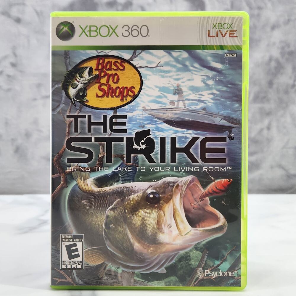 Bass Pro Shops: The Strike (Microsoft XBox 360, 2009) video game Psyclone '09